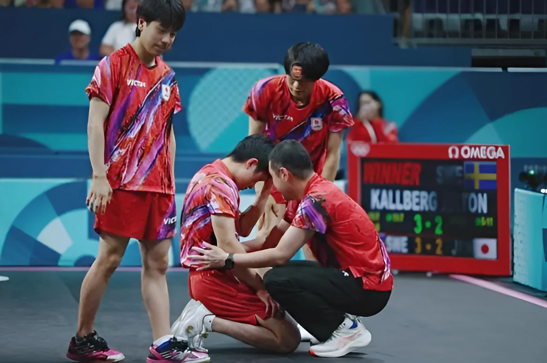 包含瑞典乒乓球队爆冷波兰乒乓球队，波尔绝境逆转的词条