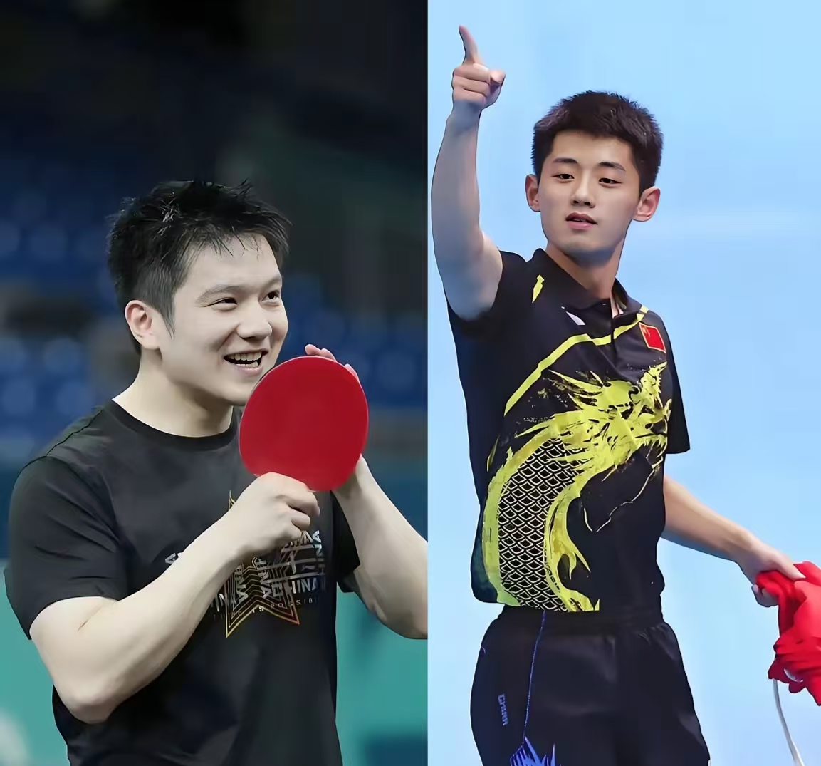 包含中国乒乓球队完胜法国乒乓球队，张继科爆发神勇的词条